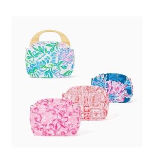 Lilly Pulitzer Bermuda Bag with all covers